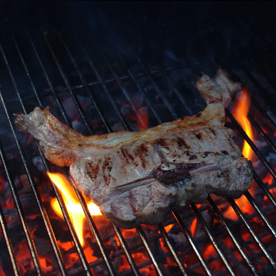 Cordero a la brasa