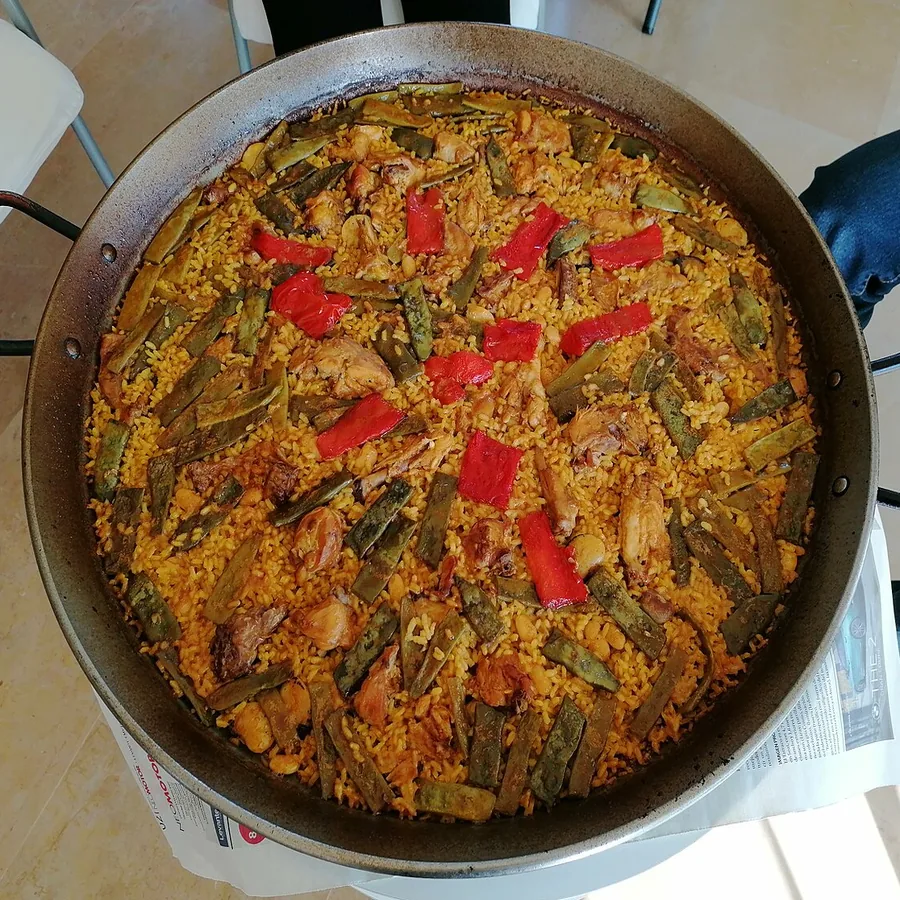 Arroz de conejo a la leña en La Granja, Aljucer